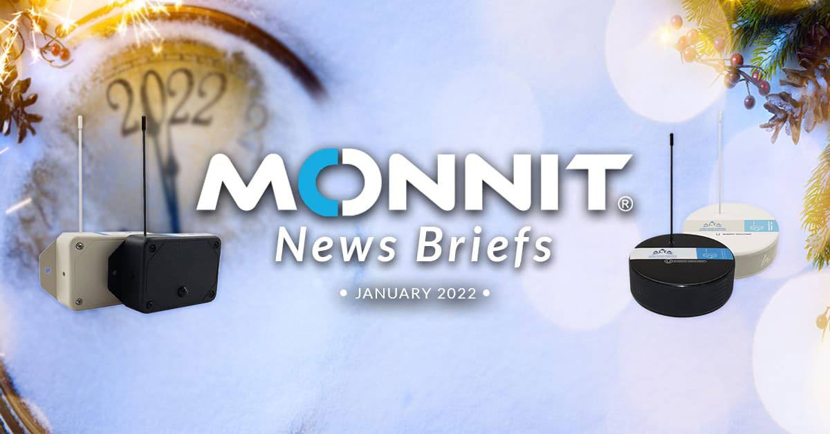 January Monnit News Briefs: Order Wireless Sensors & New Sensor